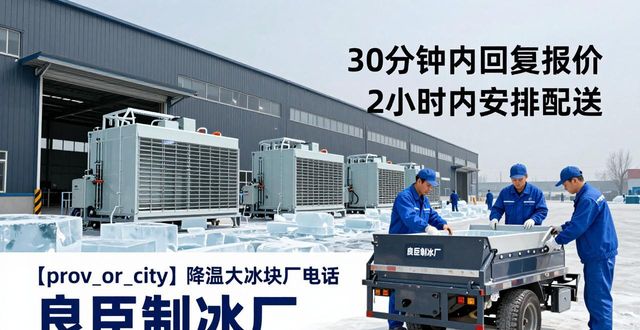 泉州降温大冰块厂电话 良臣制冰厂